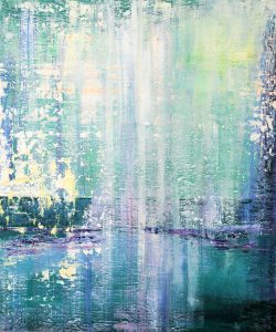 Gegenlicht,120x100cm, Mischtechnik auf Leinwand, 2012