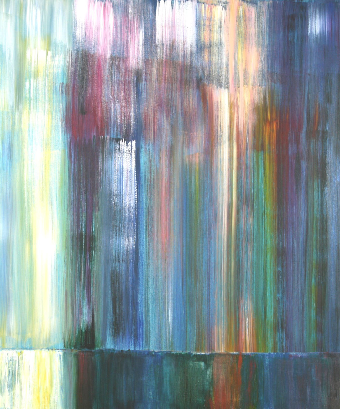 Im magischen Licht I, 120x100cm, Acryl auf Leinwand, 2008