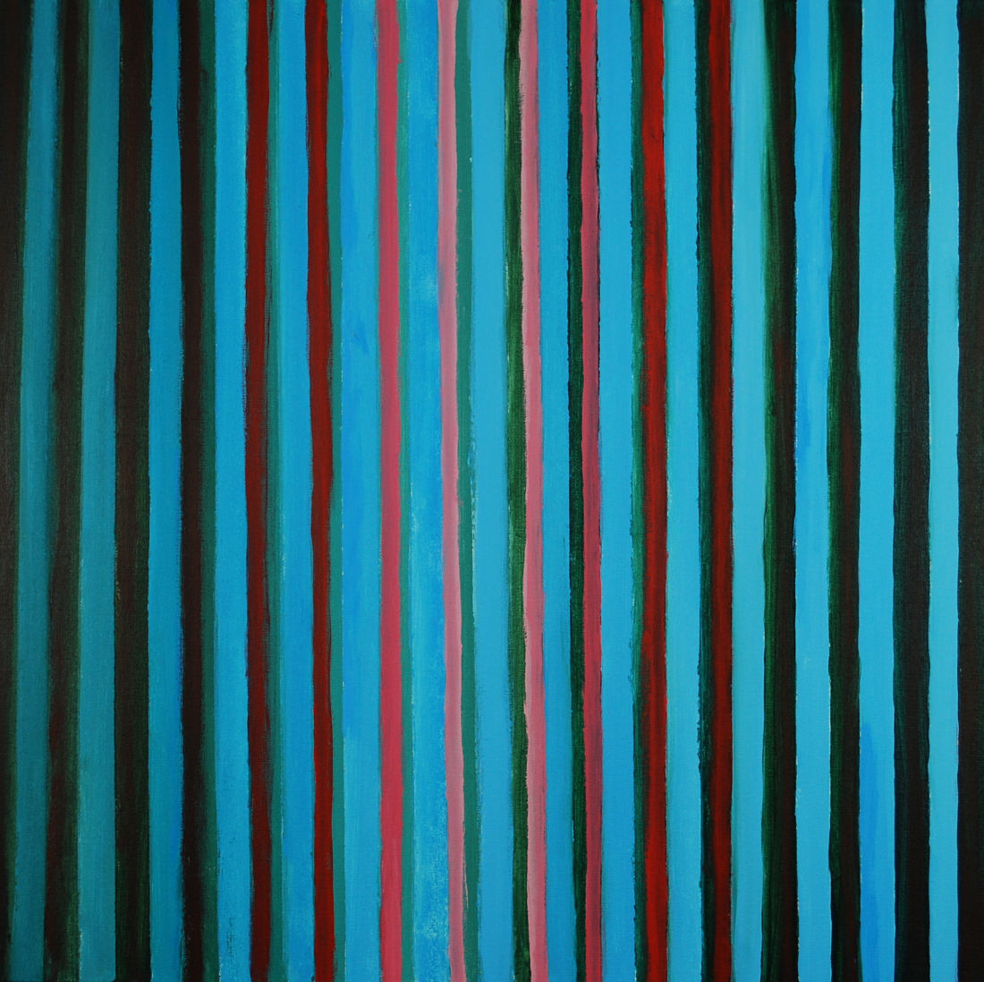 Zum Licht II, 60x60 cm, Acryl auf Leinwand, 2016