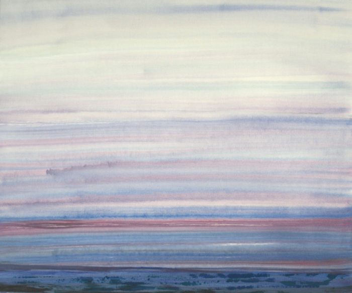 Nordseeküste, 100x120 cm, 2009, Acryl auf Leinwand